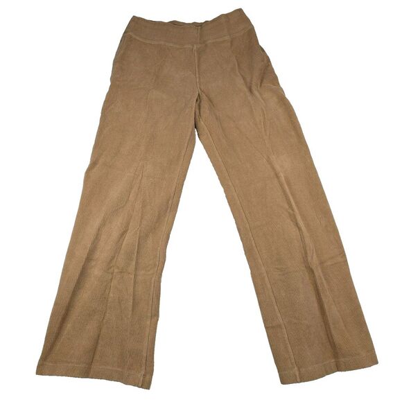 Lands End Soft Corduroy Women's Size‎ 6-8 Beige Stretch Pants - Picture 1 of 5
